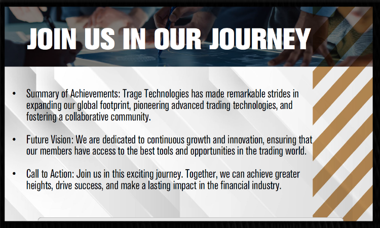 Join Trage Technologies in their vision of the future