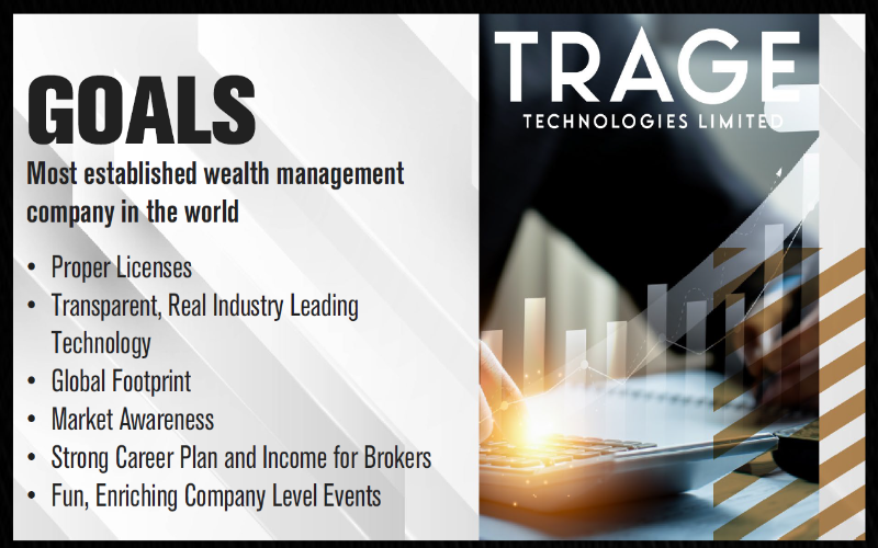 Trage technologies goal is to become a global distruptor